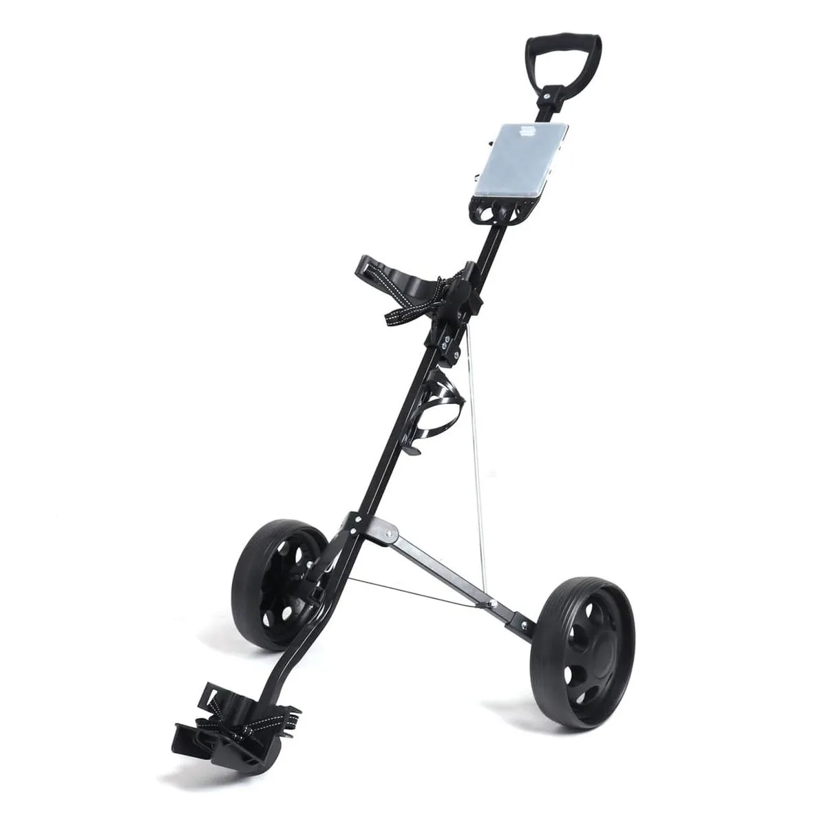 Deluxe 2 Wheel Steel Foldable Golf Pull Cart