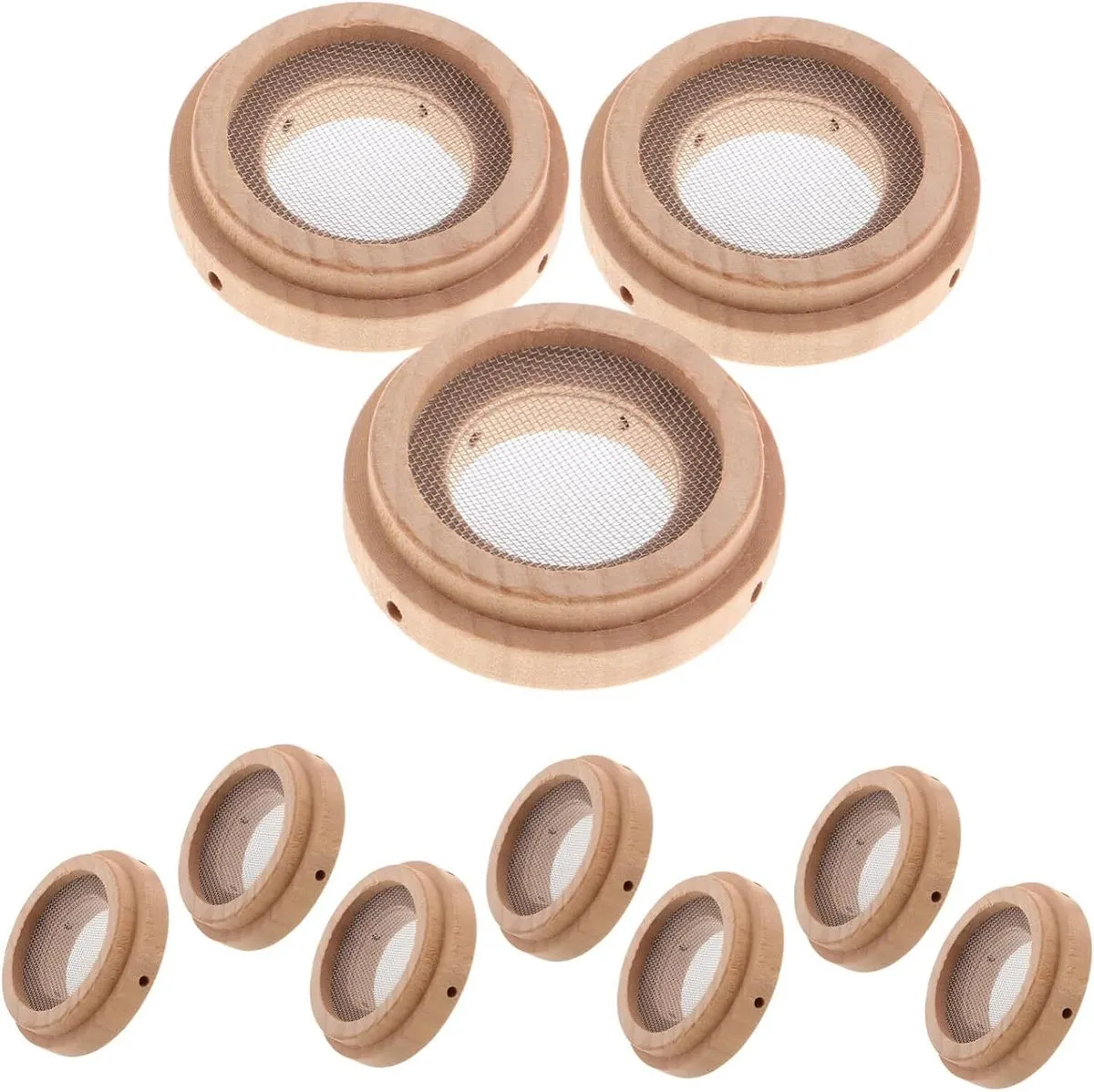 Traditional Chinese Moxibustion Treatment Ring 10Piece Kit Paste Pads Heat
