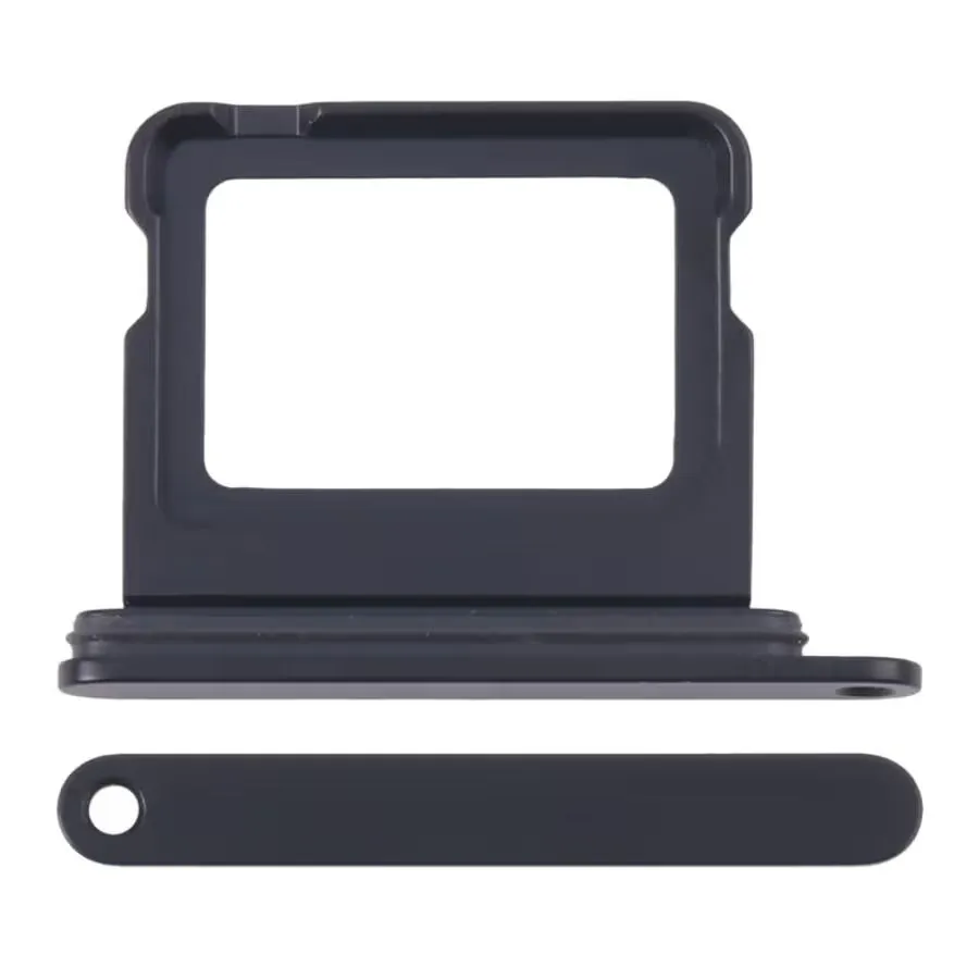 SIM Card Tray Replacement Compatible with iPhone 16 - Black