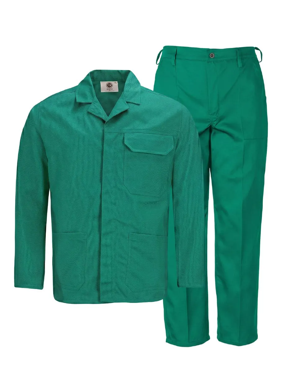 Reapsew Green Cotton Twill Conti Suit 2 Piece