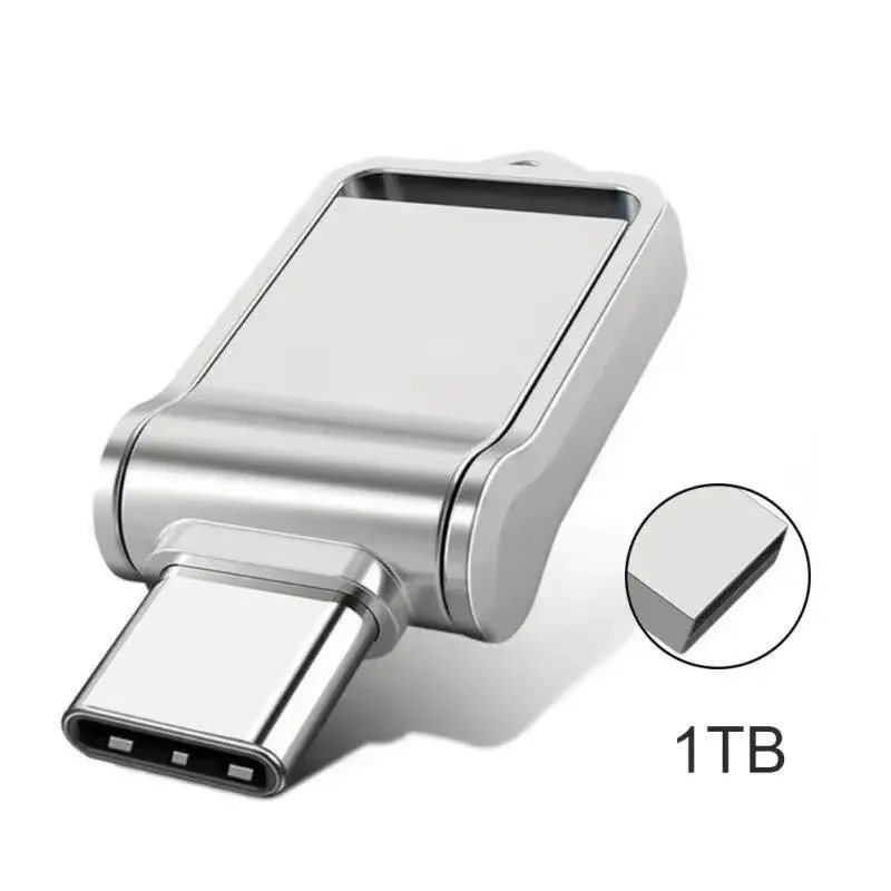 Mini USB Flash Drives 1TB 2TB TYPE C High Speed Usb 3.0 Waterproof U Disk