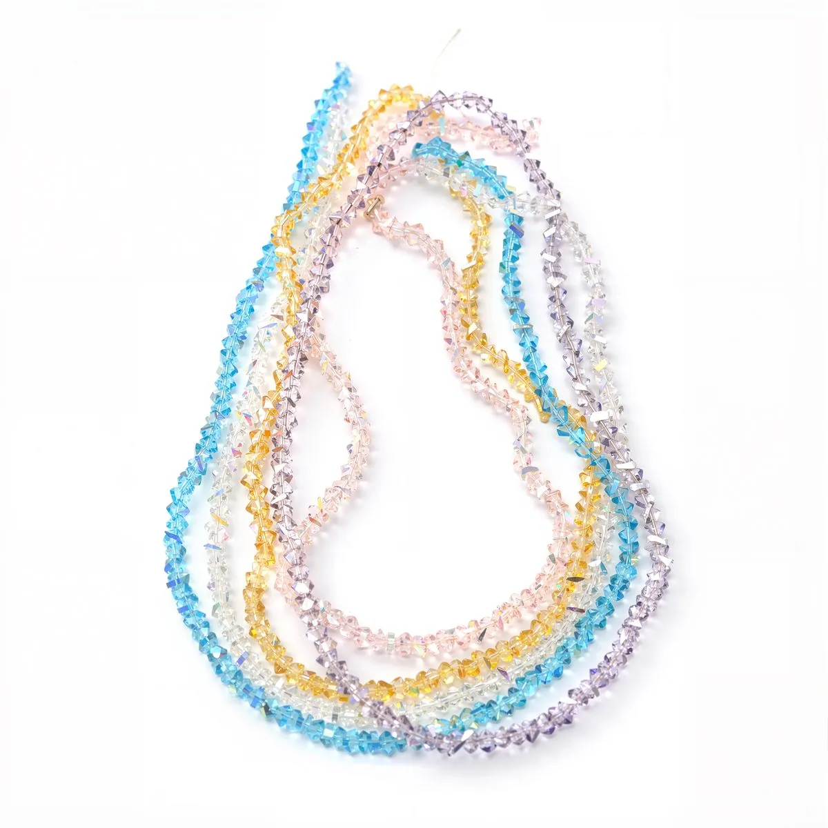 5pcs Crystal Beads Women's Jewelry Fashion Trend DIY Available Four Shapes - irregular beads