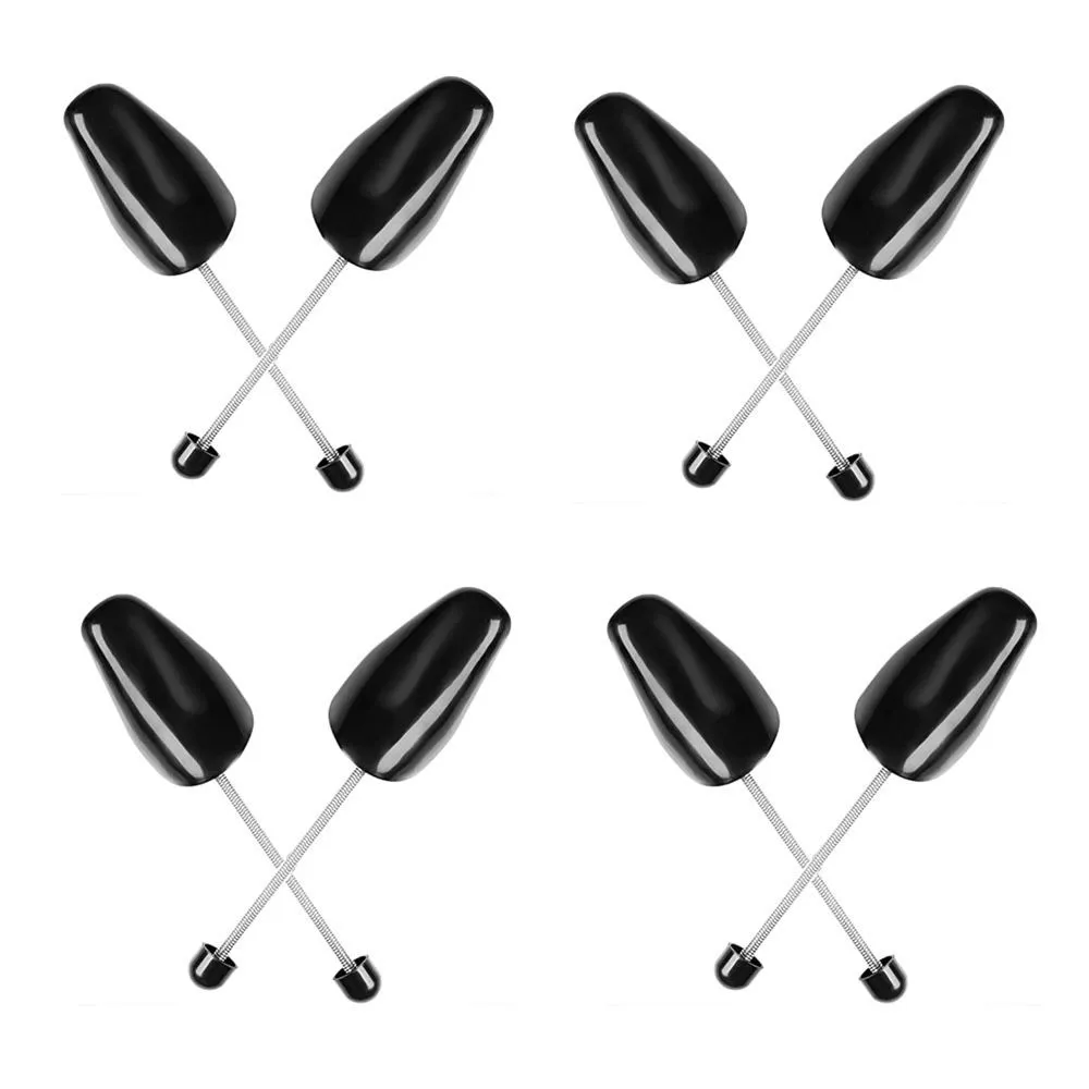 Fashion Men Adjustable Plastic Anti-Wrinkle Shoe Trees - Set of 4 Pairs