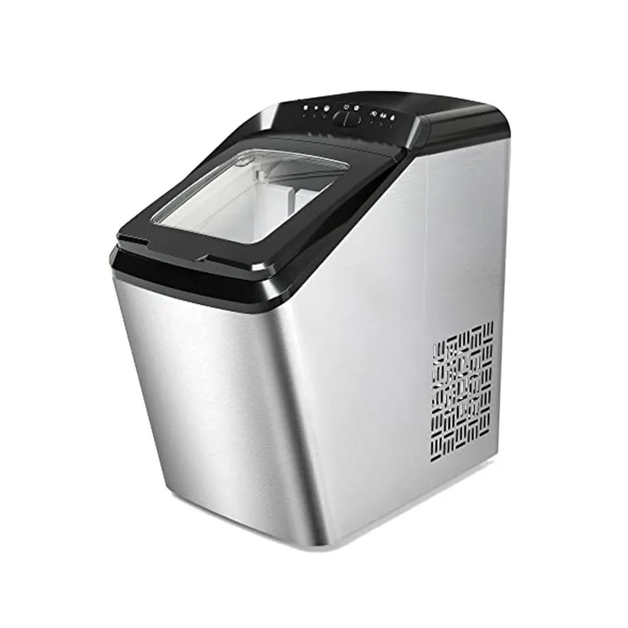 15kg Ice Maker Machine - Stainless Steel Countertop Ice Maker