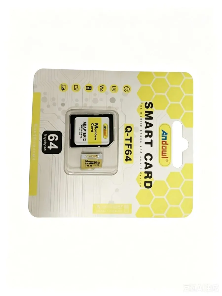 Andowl High Speed Class 10 Micro SD TF Memory Card 64GB