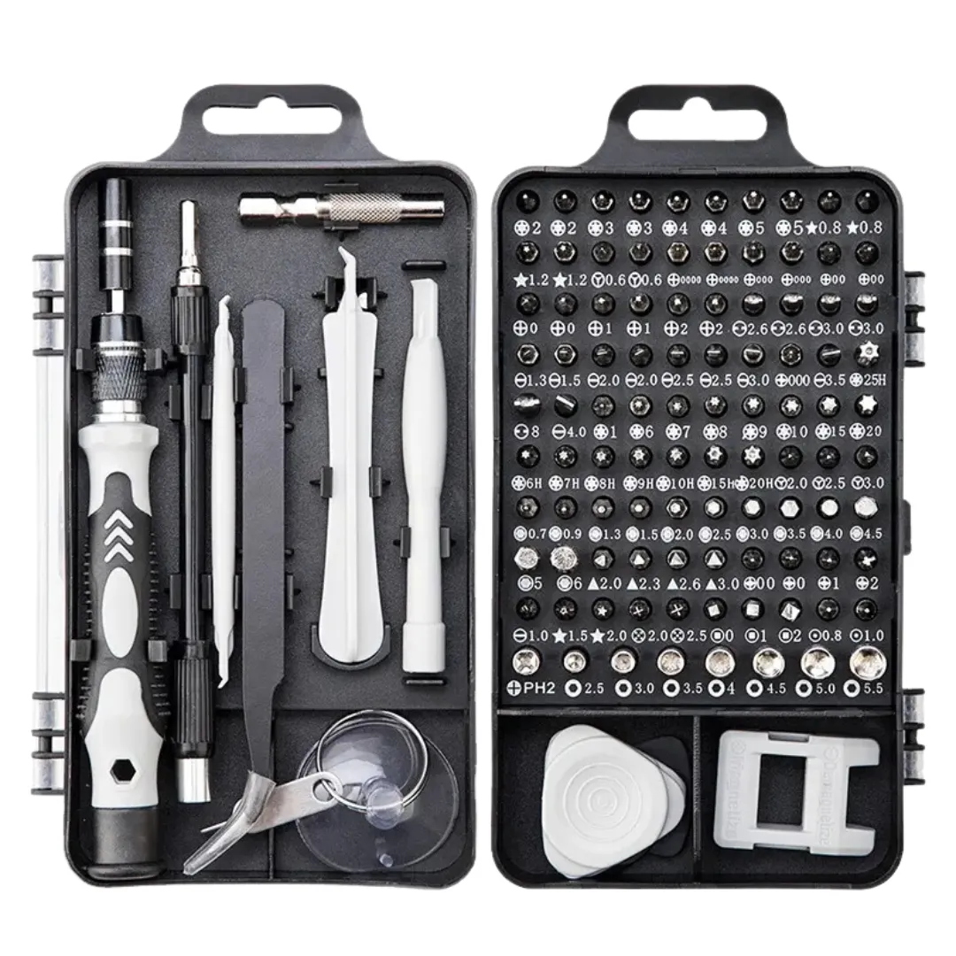 Multi Small Screwdriver Toolkit: Clocks, Watches, PC & Phones (115-in-1)