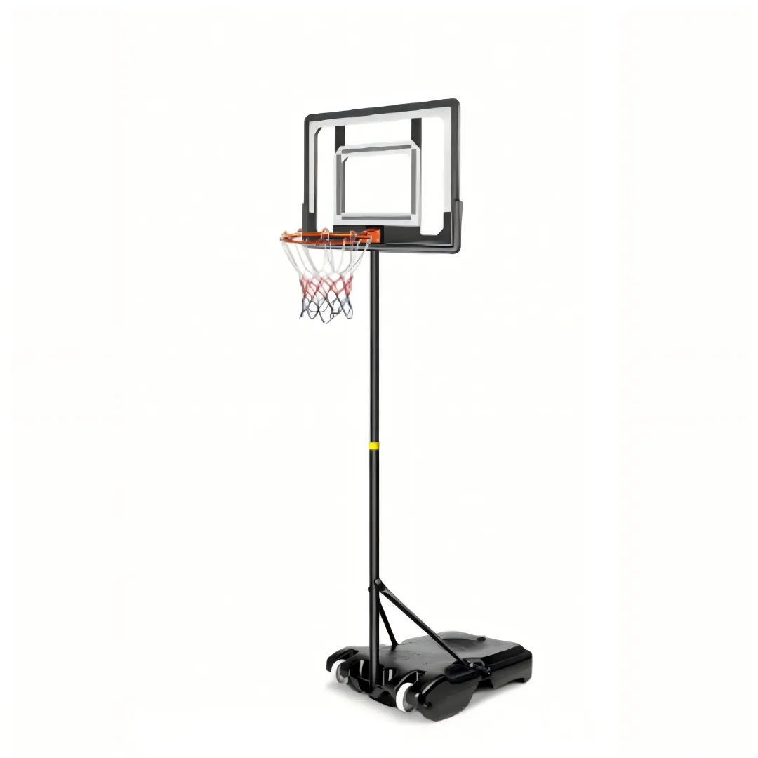 1.5-2.1M Hoop Outdoor Basketball System With Adjustable-Height Pole