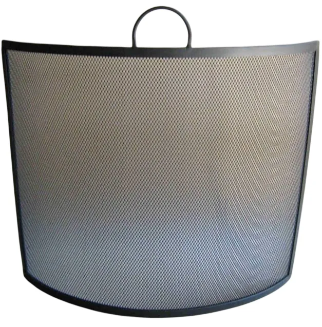 Fireplace Spark Guard (100 x 80cm: Curved Structure)