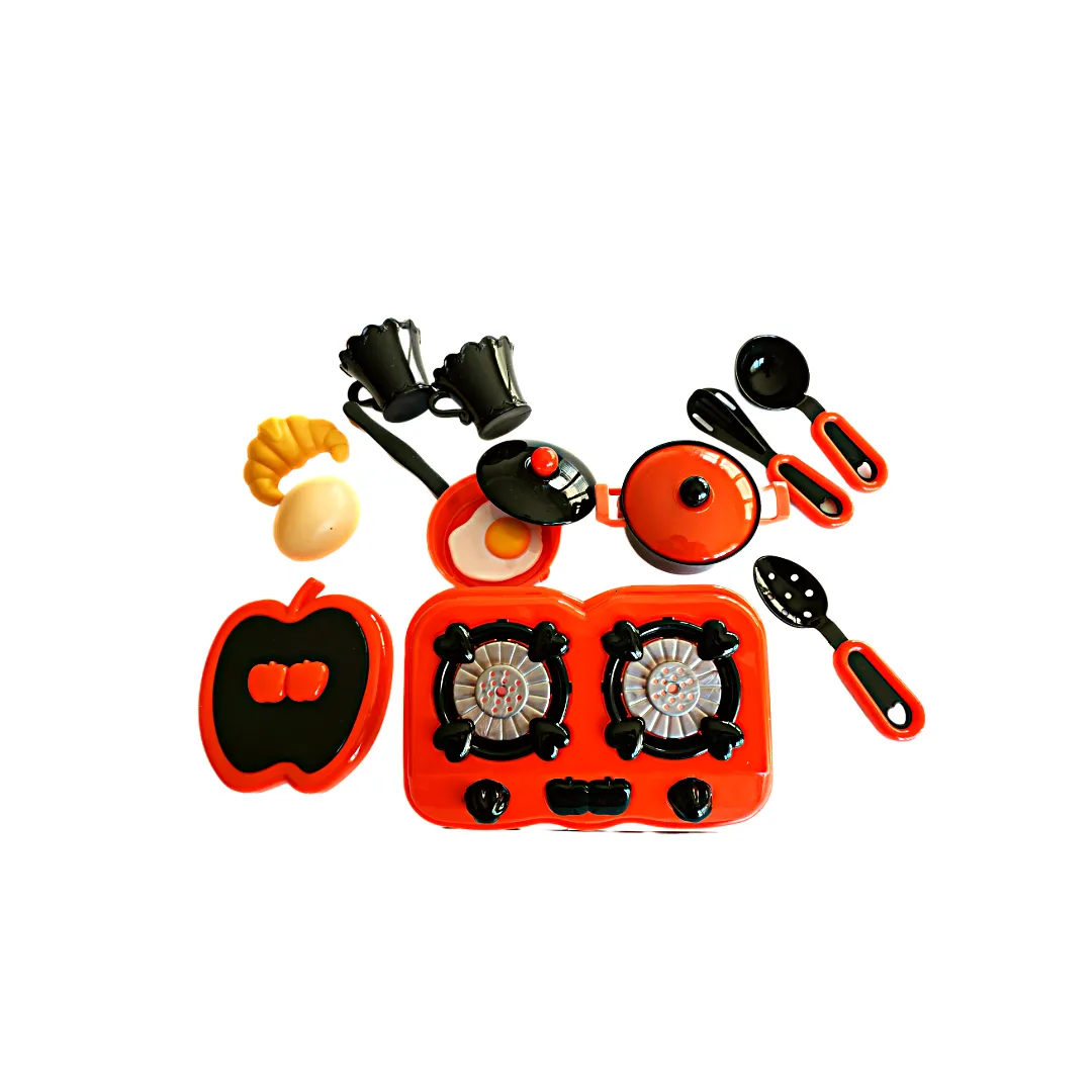 Mini Chef 14-Piece Kitchen Toy Set - Fun Cooking Play Set for Toddlers