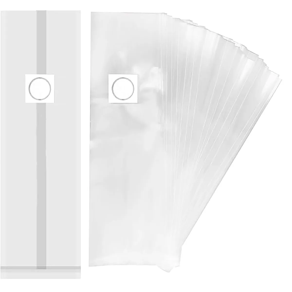 10 off Polypropylene Mushroom Spawn Bags with HEPA hydrophobic filter