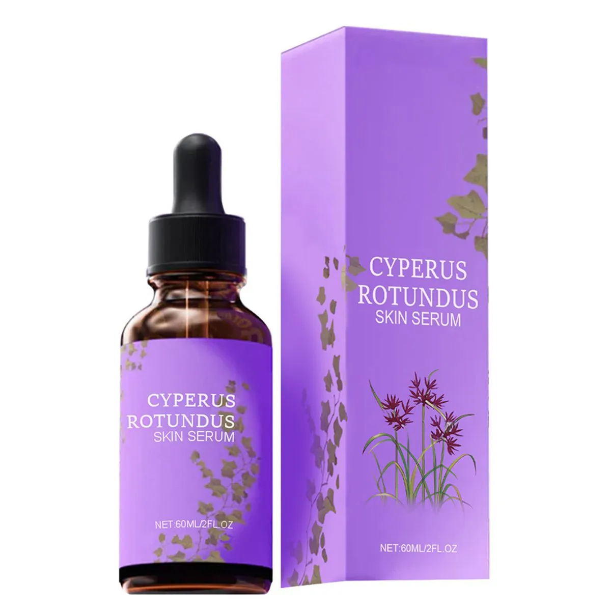 Cyberglow Cyperus Rotundus Skin Serum,Cyperus Rotundus Oil for Hair Removal - 1pc