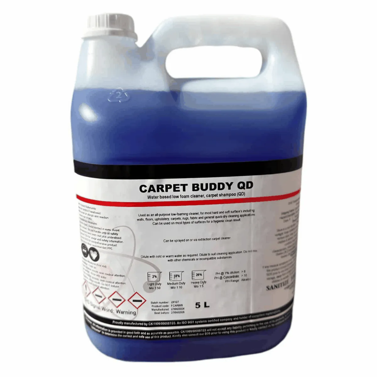 Carpet Buddy QD 5L Shampoo