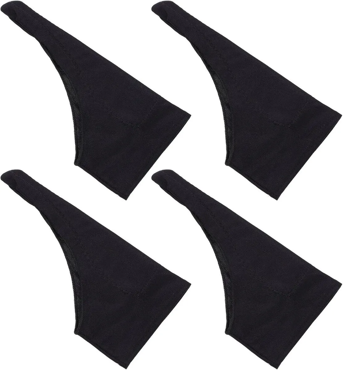4pcs Drawing Glove for Right Hand Palm Rejection Artist Glove Size S