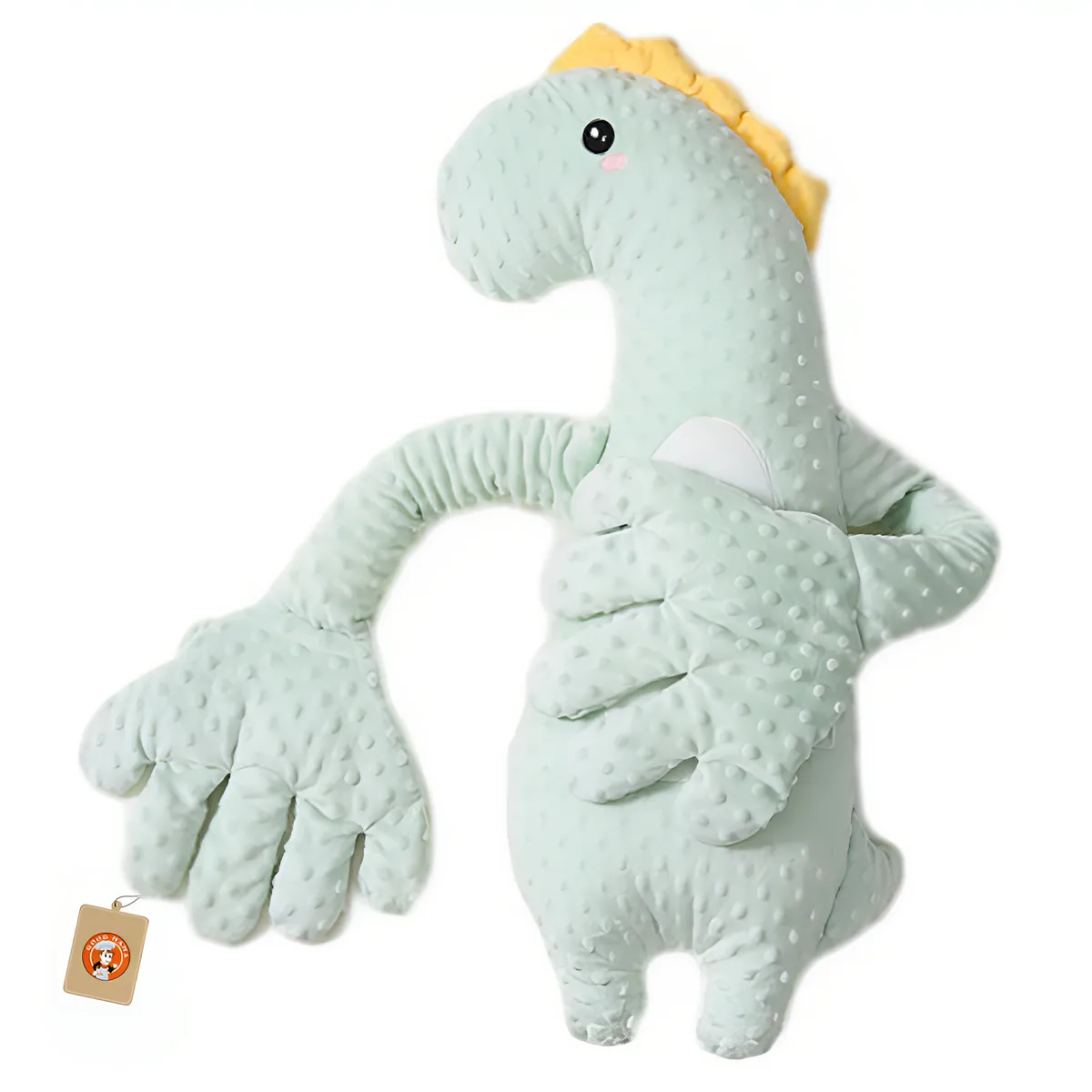 GoodMama Baby Soothing Patting Palm Hand Hugging Sleep Soothing Pillow - Green