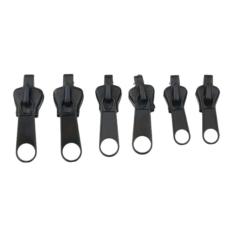 Universal Zipper Repair Kit - Clip-On Replacement Zip Pulls (6 Piece)