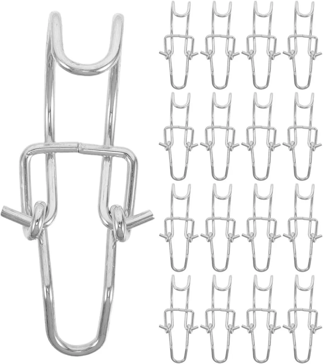 30pcs Automobile Box Clips - Metal Air Filter Housing Retainer Clamp