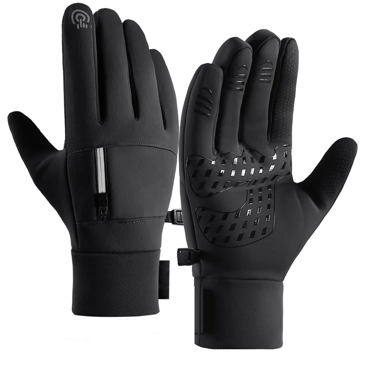 Winter Gloves for Men Women - Waterproof Thermal Glove for Cold Weather