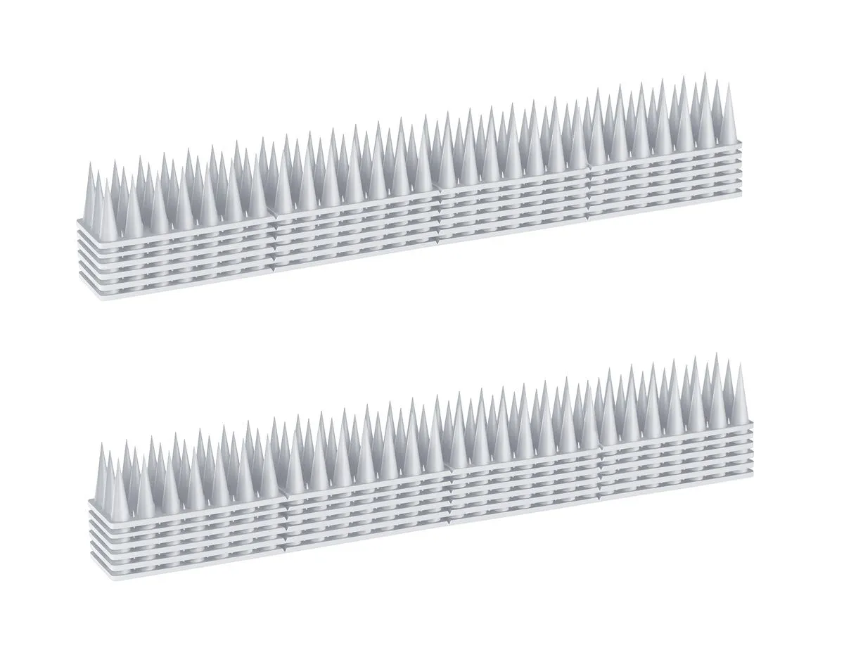 Bird and Pest Spikes - Set of 12 - Clear