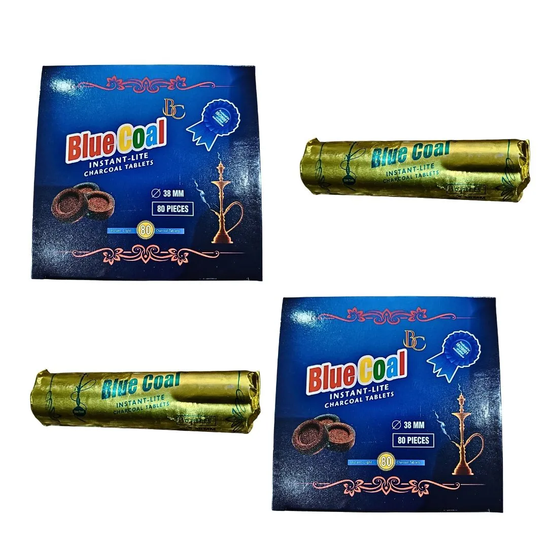 Charcoal Tablets - 2 Boxes of 80s |Coal for Hookah, Incense Resin Burning