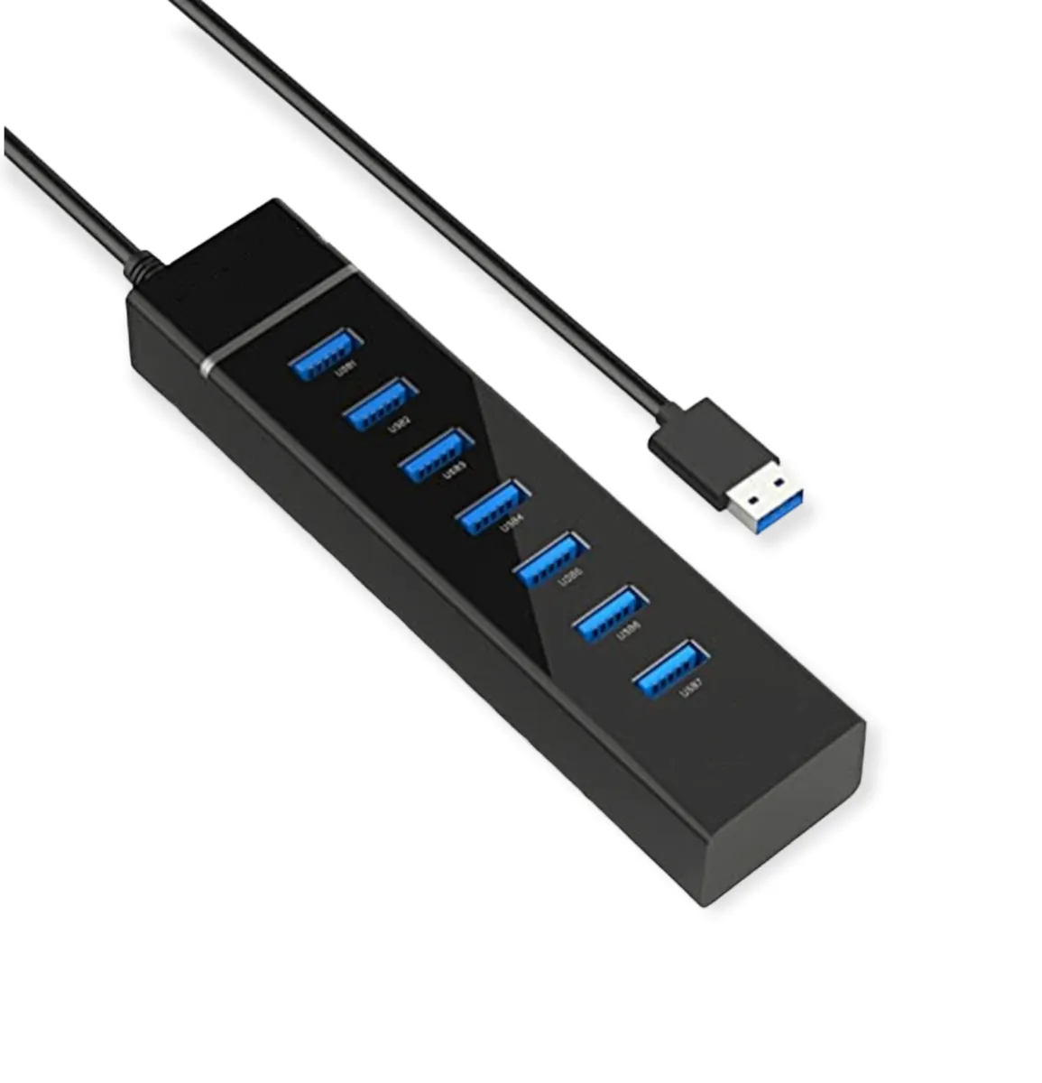 7-Port USB 3.0 Hub with LED Indicator