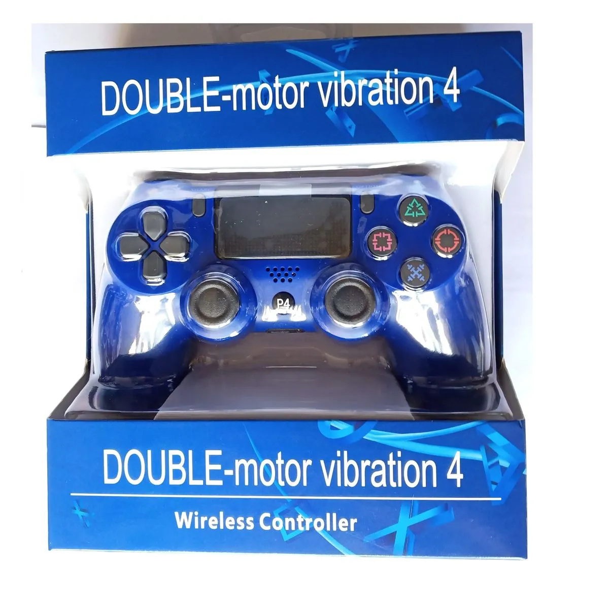 Doubleshock 4 PlayStation 4 Wireless Controller: Generic (PS4) - Blue