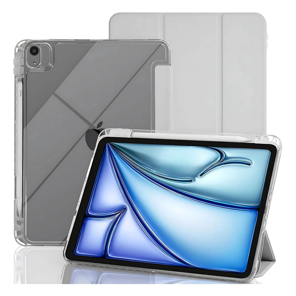 Shockproof Flip Case Cover Compatible with iPad Air 11" (M3) 2025
