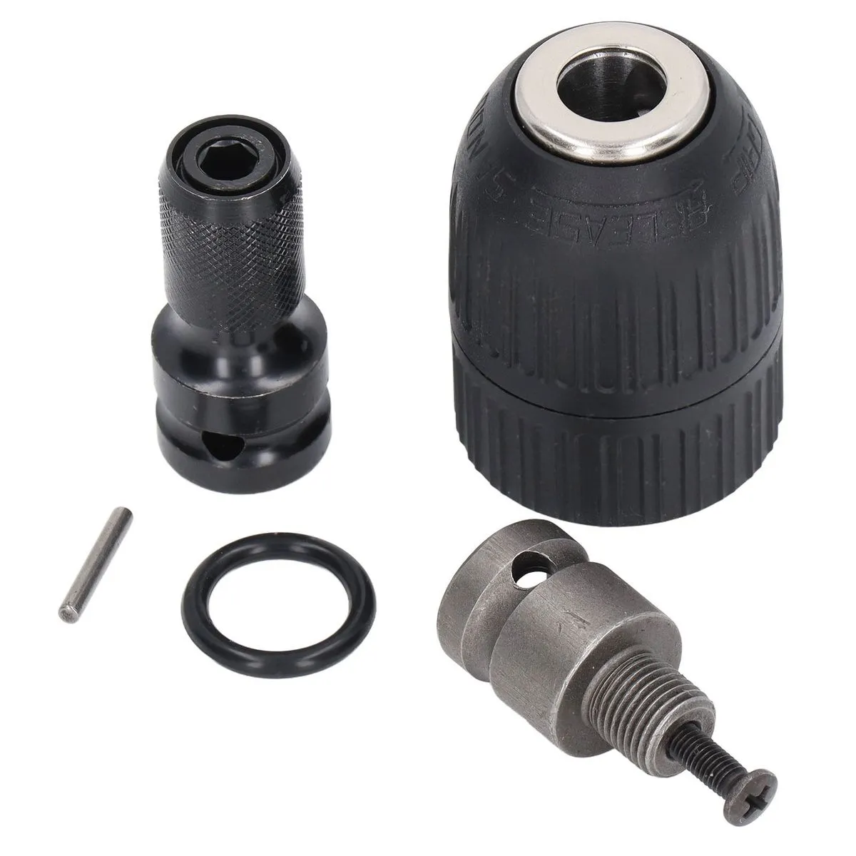 Keyless Drill Chuck Self Tightening 1/2in 20UNF Thread for Impact Wrench