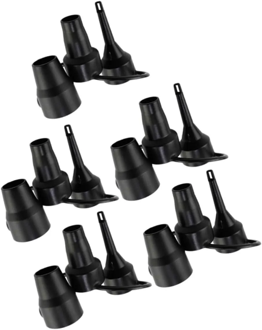 5sets Pump Nozzles Inflatable Mattress Attachments for Effortless