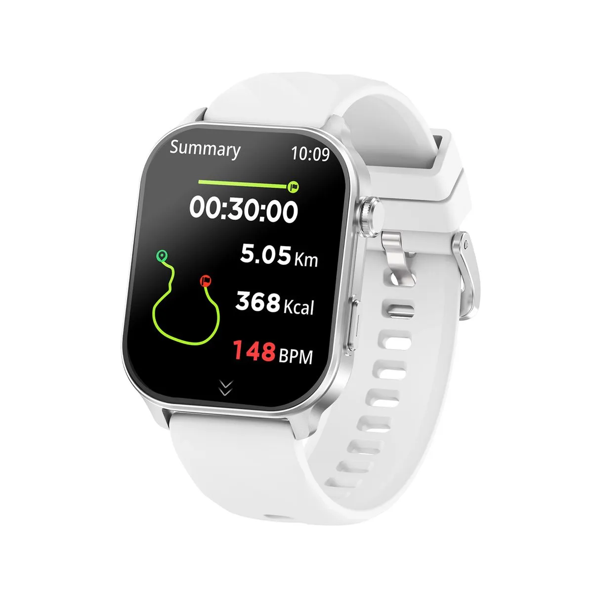 2.01" GPS Smartwatch with Heart Rate, Sports Watch ATM Voice Assistant