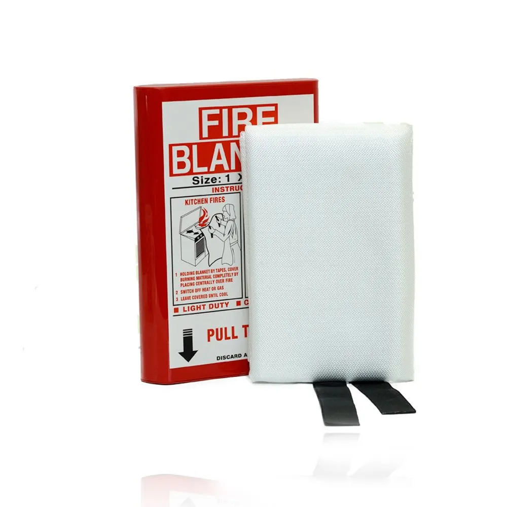 Fire Blanket 1m x1m (In Plastic Case)