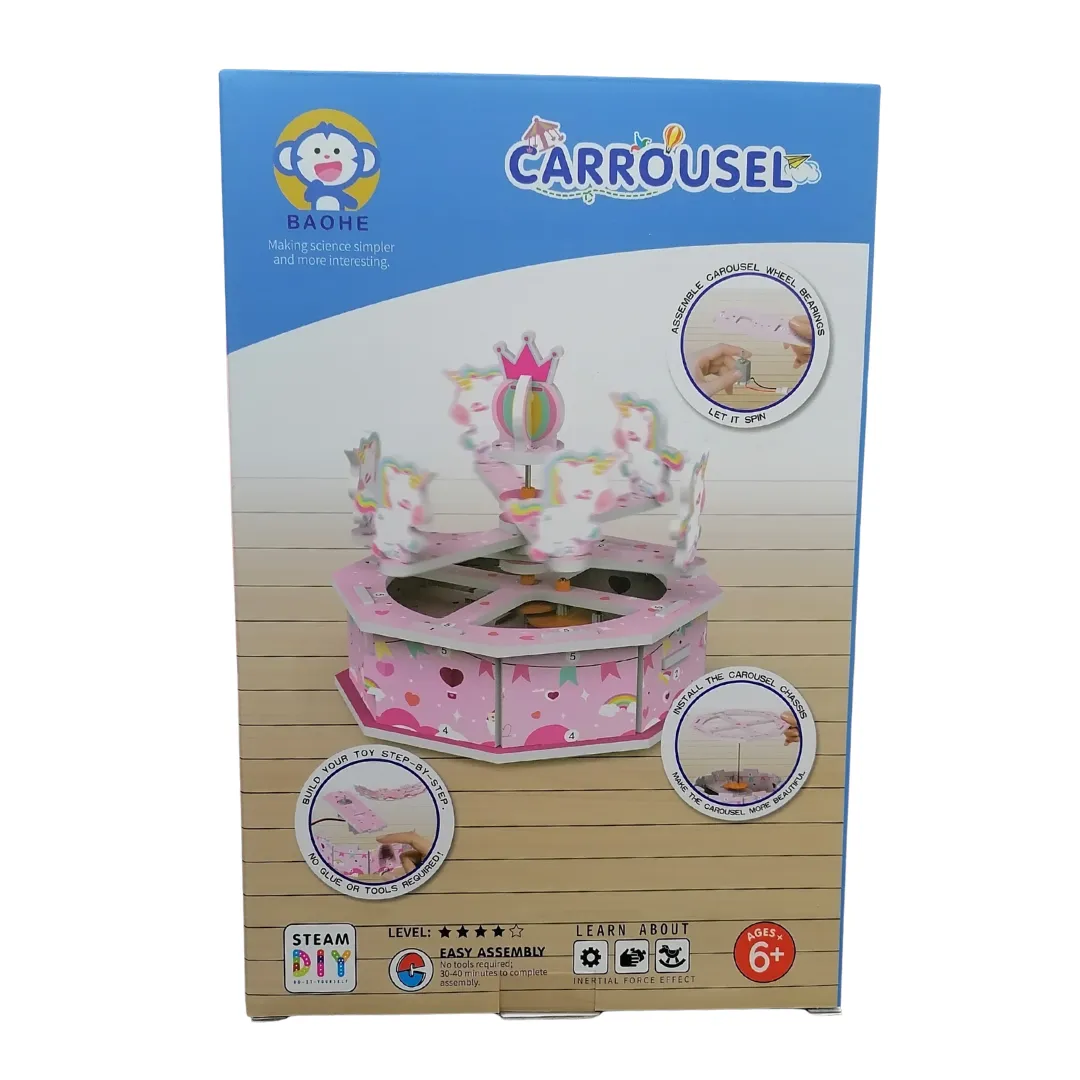 DIY Puzzle Carrousel
