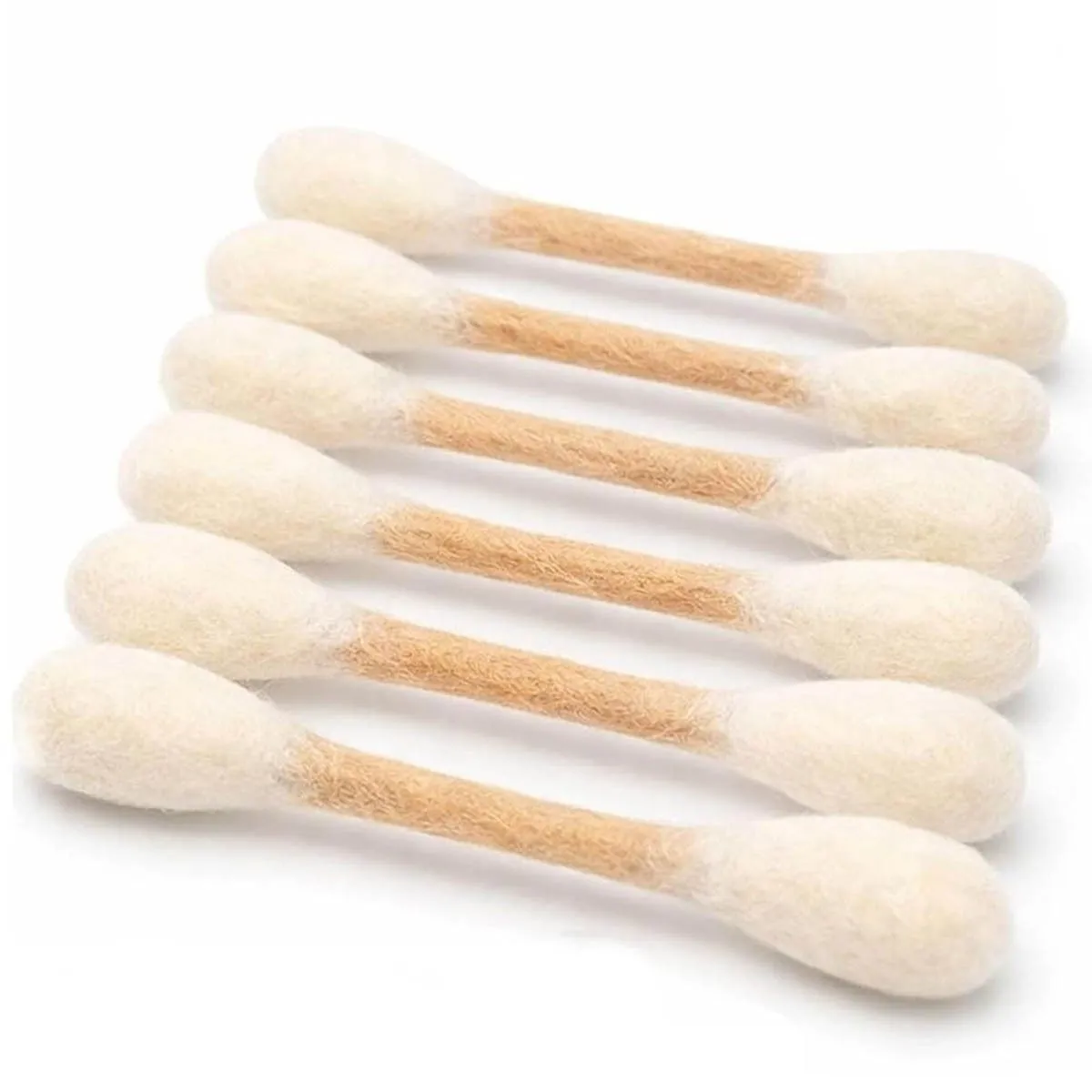 6 Pack Cotton Swabs Cat Toys, Soft Interactive Giant Tip Cat Toy