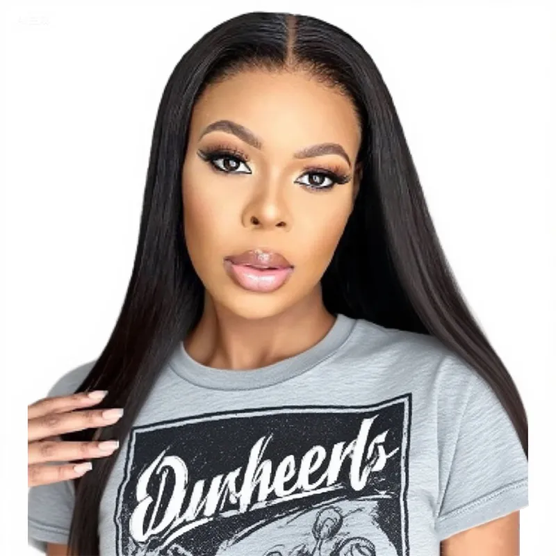 16in Straight Brazilian Hair Wig-13x4 Long Bob Wigs HD Frontal Lace Wig