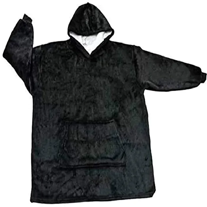 Fashion One-size Ultra - Warm Hoodie - Black