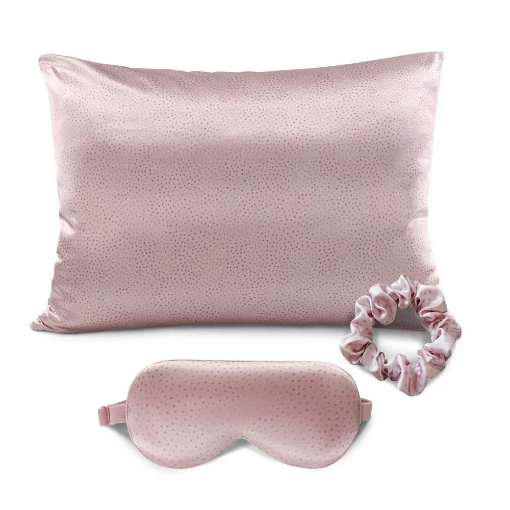 GLAM Beauty - 3 Piece Satin Gift Set in Envelope - Pink