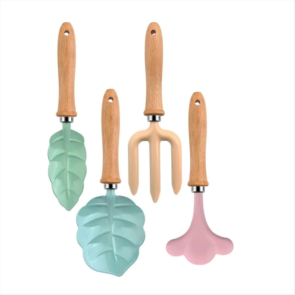 Kids Metal Garden Tool Set Sand Toy Kids Gardening Set Beach Shovels
