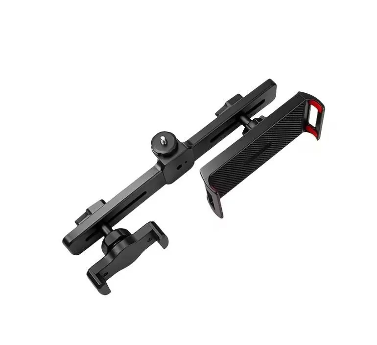 Adjustable Dual Phone & Tablet Holder with Universal 1/4" Tripod Mount