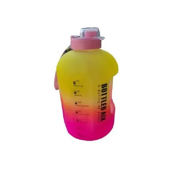 Lightweight Sport Water Bottle 2.2L Yellow ,Pink