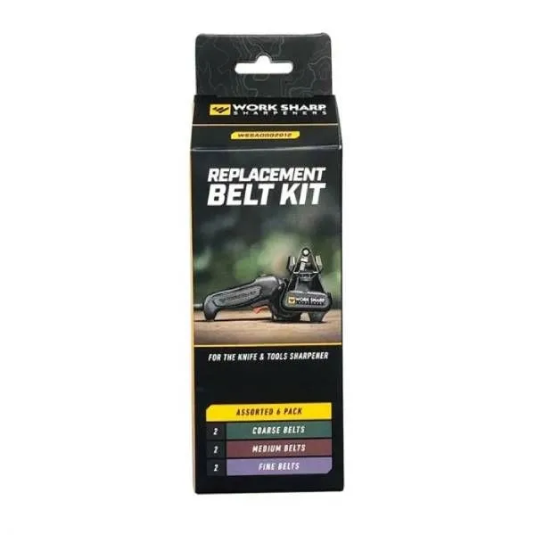 Work Sharp Replacement Belt Kit 6 Pack - WSSA0002012