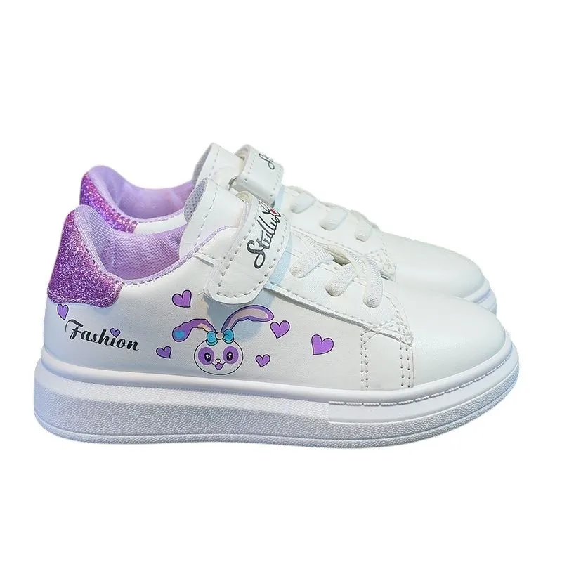 Purple Bunny Hoppers Sneakers for Girls