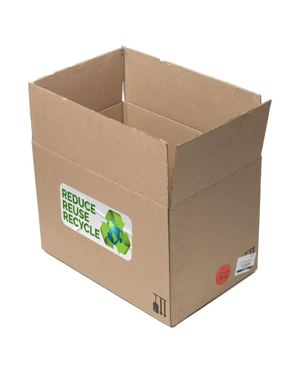 Repurposed Stock 2 Cardboard Boxes For Packing and Moving (50 in Pack)
