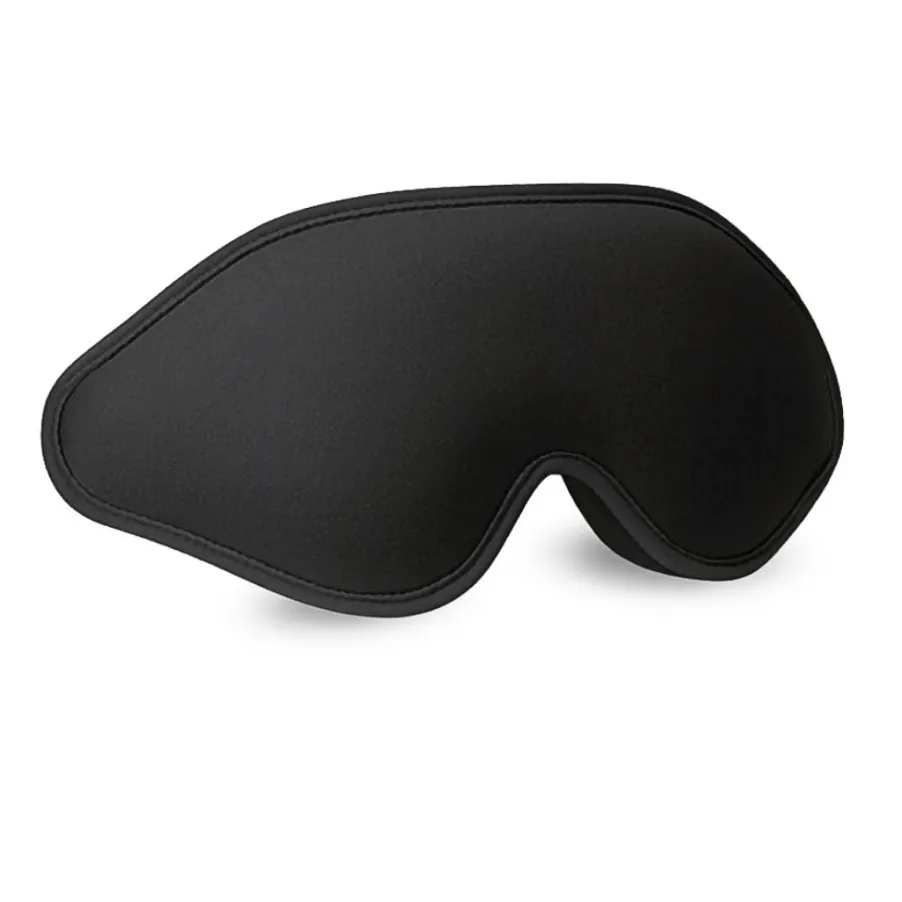 3D Memory Foam Breathable Sleep Eye Mask - Black
