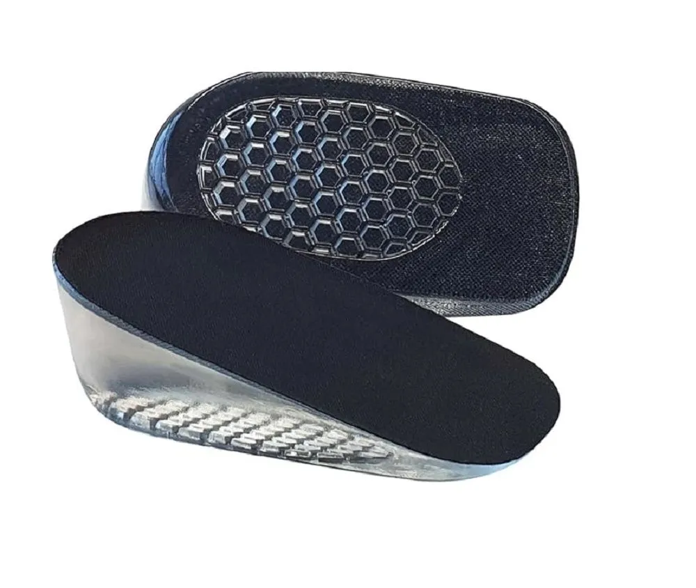Boss Black-Transparent Heel Cushions & Cups - 1cm