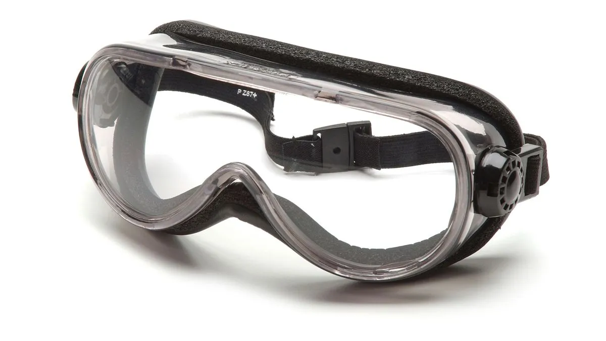 Goggle Pyramex Top Shelf ClrLens Foam Padded H2X