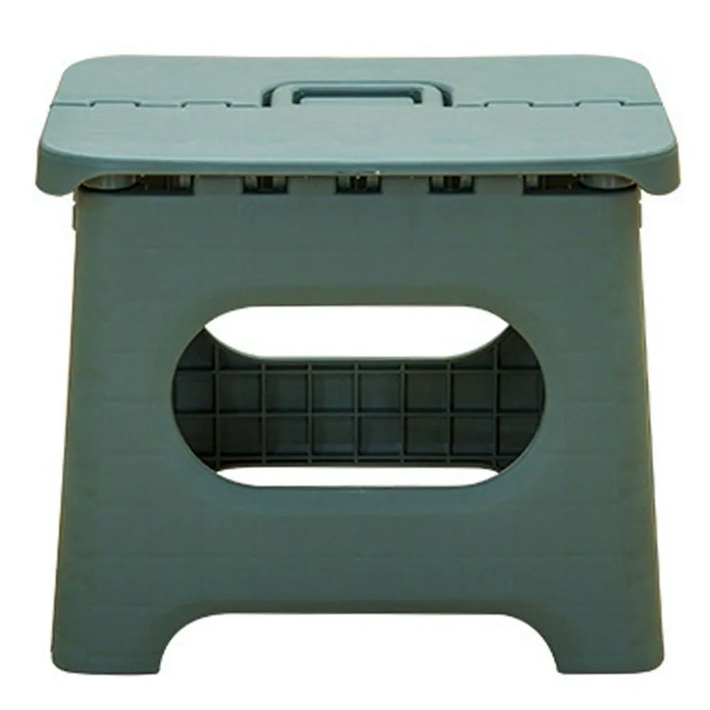 Traders Plastic Foldable Step Stools - Green