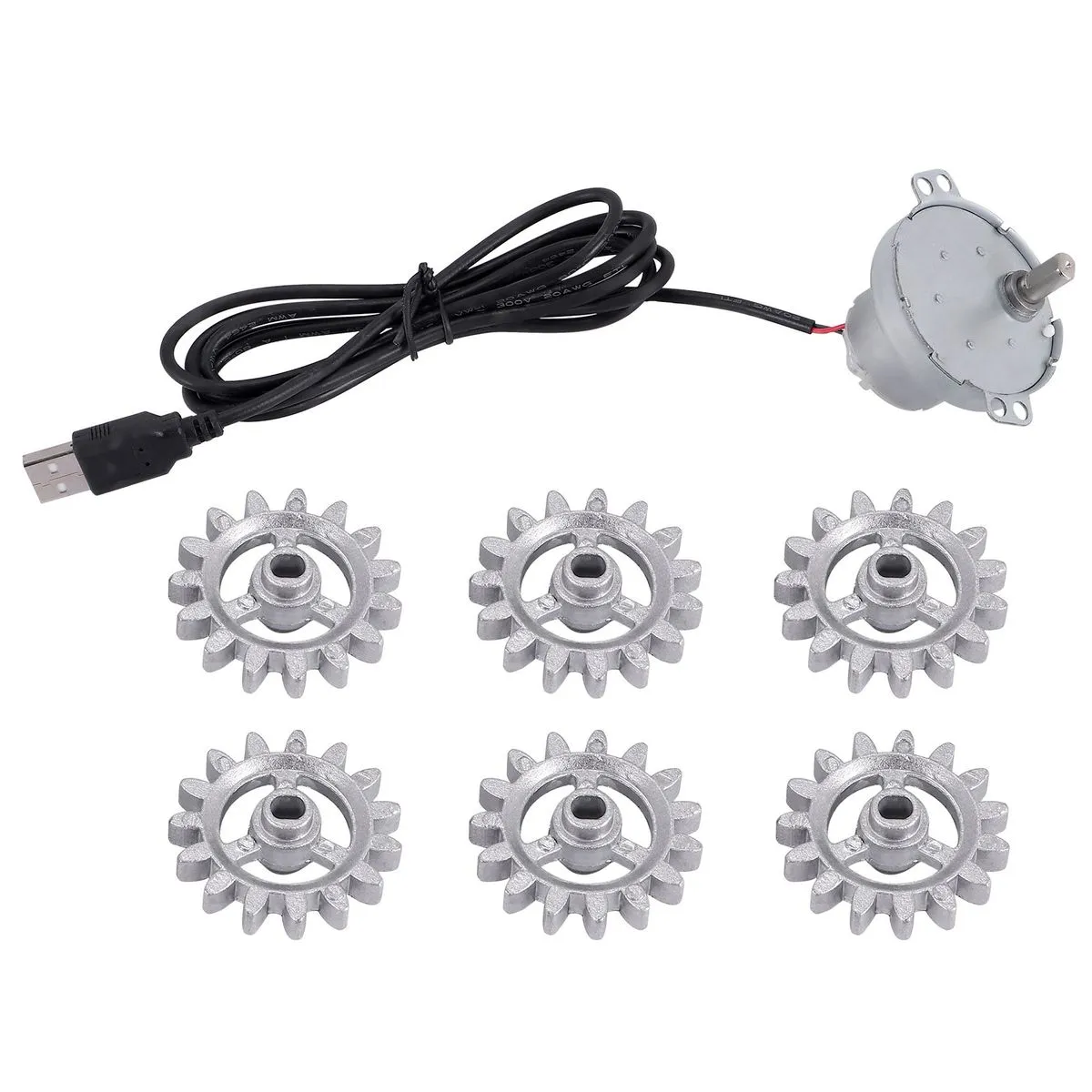 Automatic Rotisserie Grill Tools with Usb Cable Motor Diy Tool Set