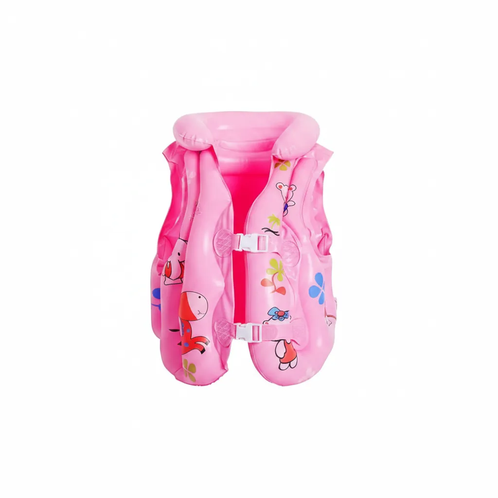 Casey Kids Pink Inflatable Swimming Vest for Small Children