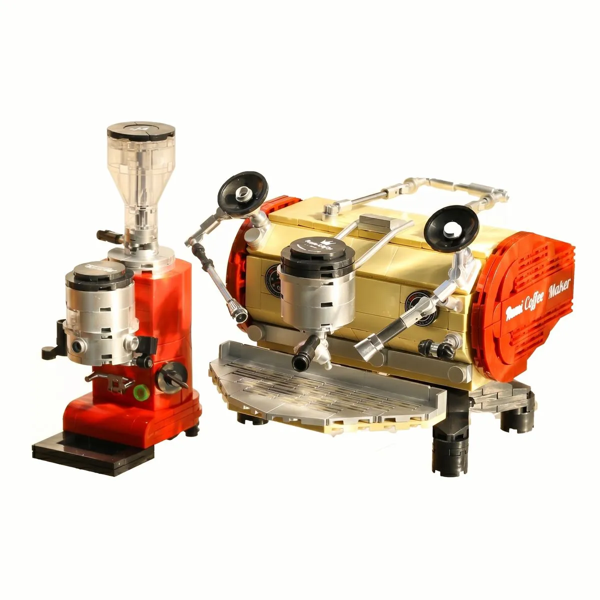 OTAKULAB Sicily Retro Espresso Machine Block Kit