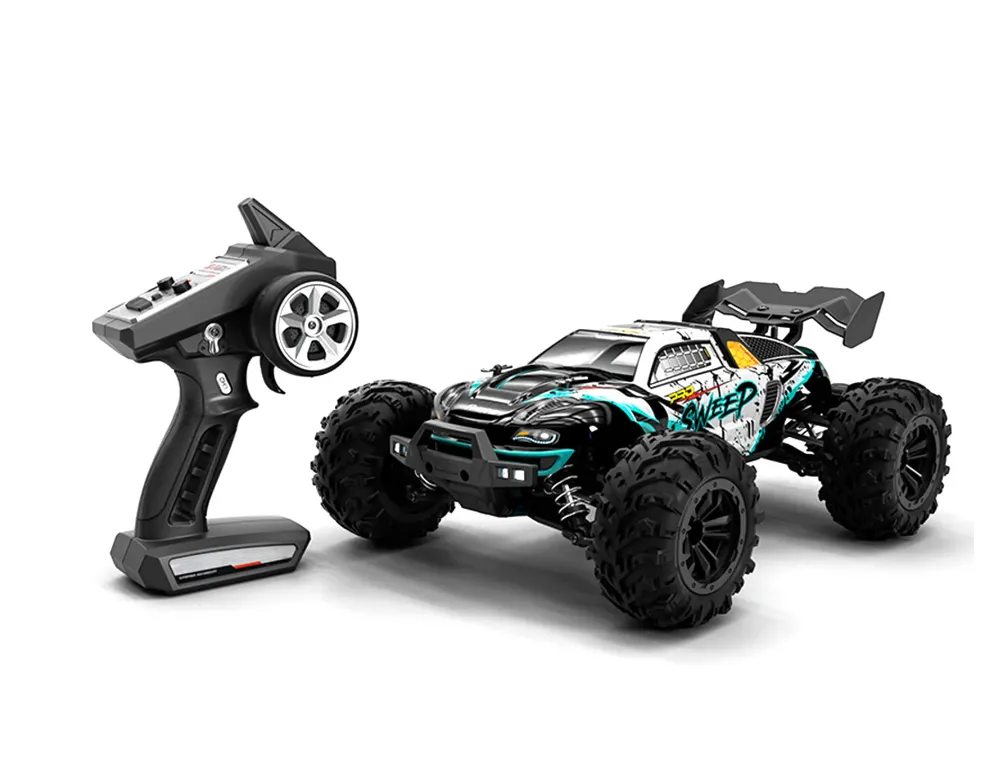 Sweep Pro RC Car - 4WD 1/16 Off Road Truck - Blue