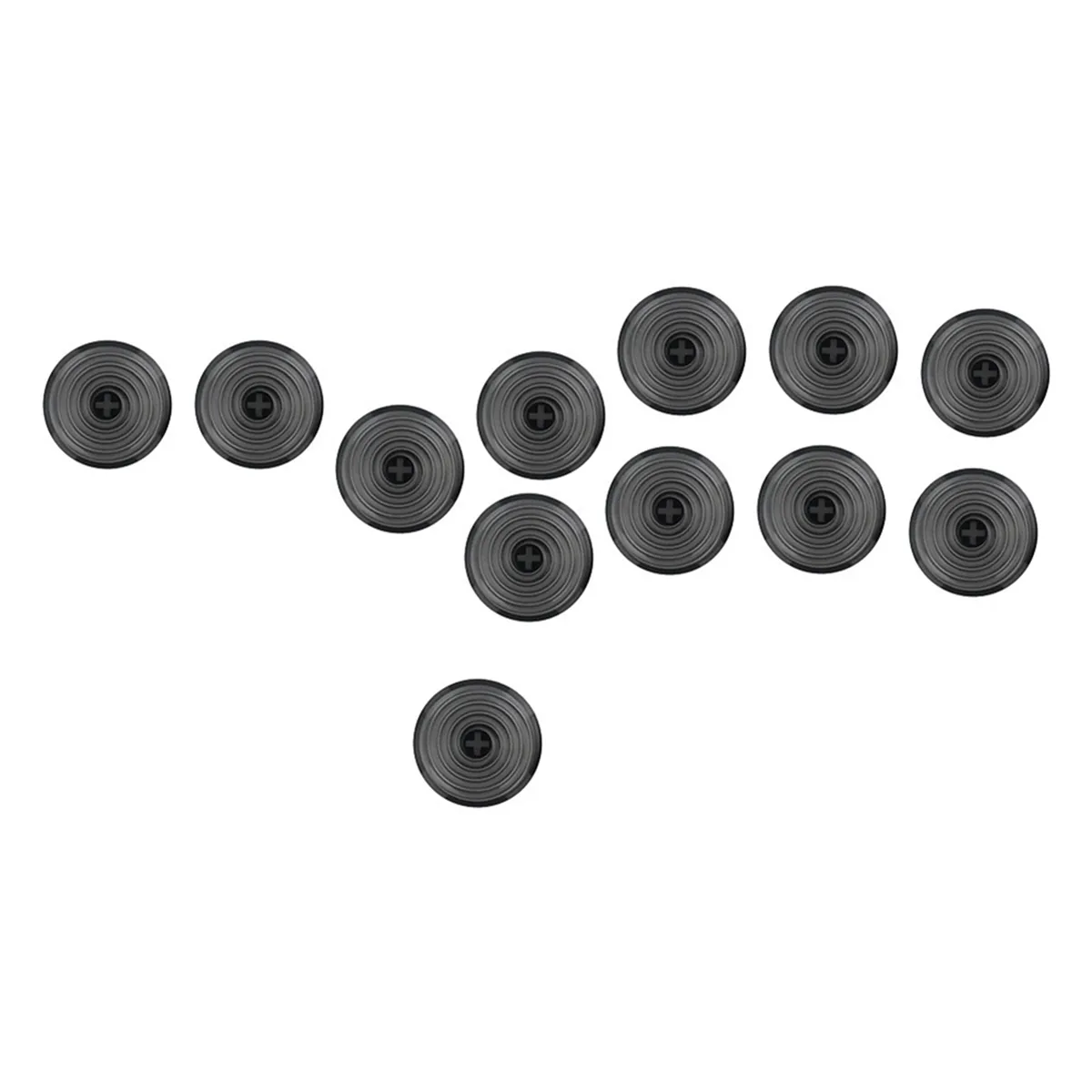 12 Pcs for Arcade Controller Hitbox Controller Mechanical Button Black